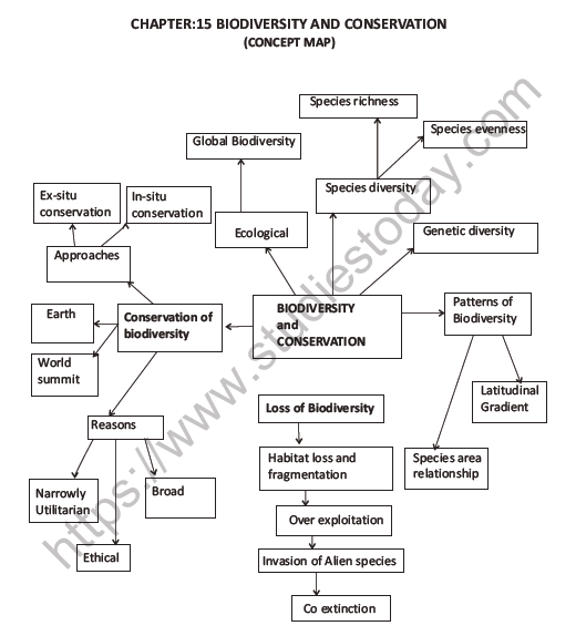 CBSE Class 12 Biology Biodiversity And Conservation Question Bank